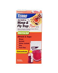 TERRO® Wasp & Fly Trap Plus Fruit Fly Refill