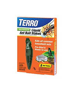 TERRO® Outdoor Liquid Ant Bait Stakes, package