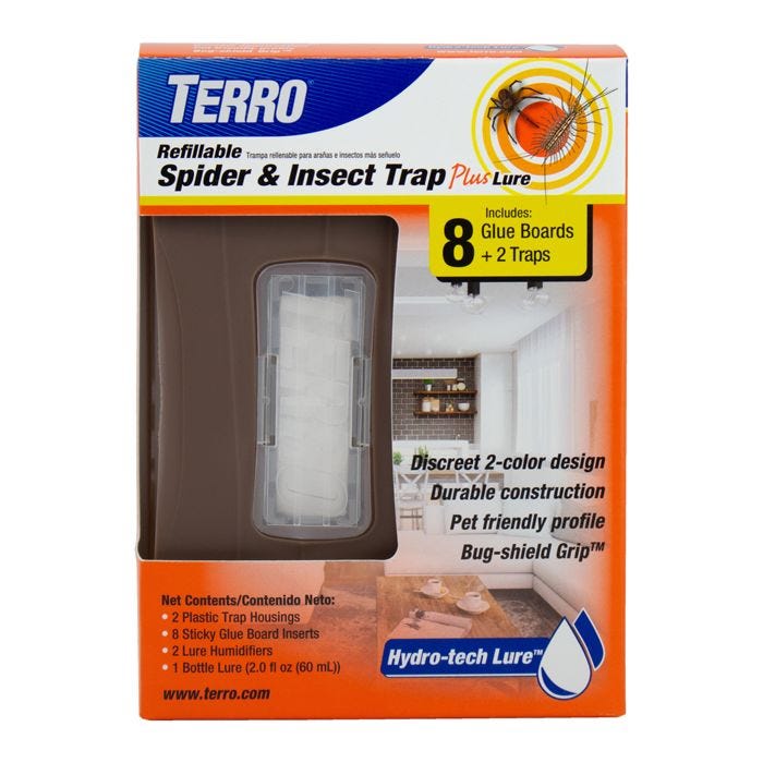 TERRO® Discreet Indoor Fly Trap Plus Lure