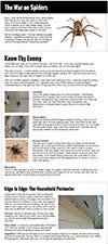 The War on Spiders