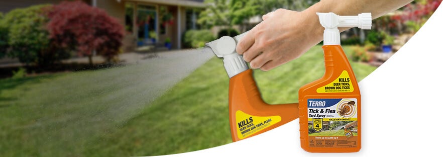TERRO Tick And Flea Yard Spray