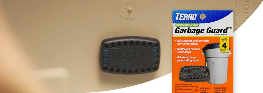 TERRO Garbage Guard Trash Can Insect Killer