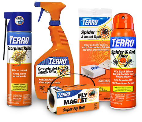 Assorted TERRO Products