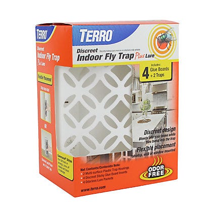 TERRO Discreet Indoor Fly Trap with Lure